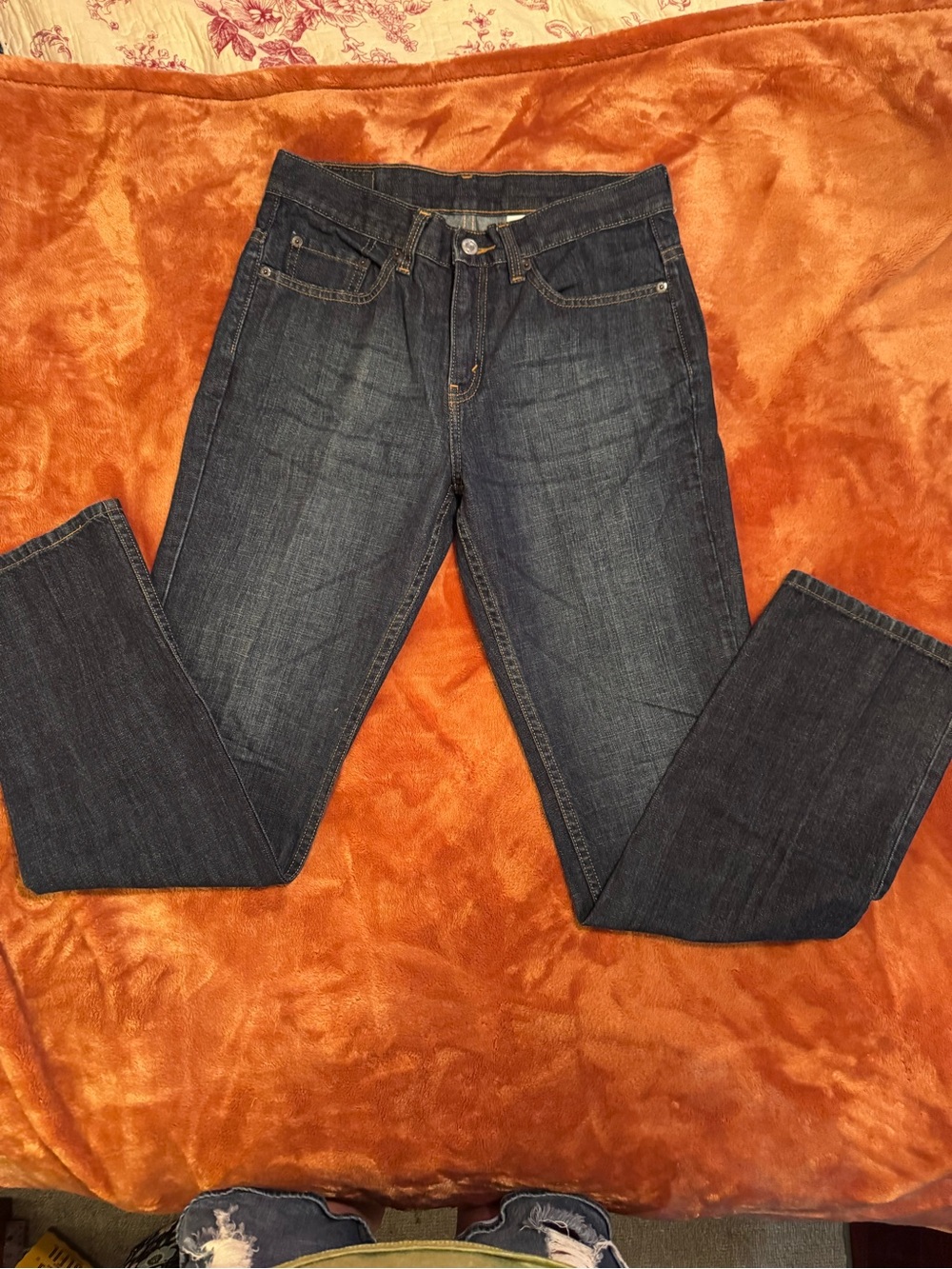 Vintage Levi's 505 Dark Blue Straight Leg Women’s Jeans